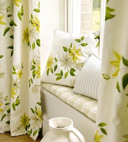 Wisley Fabric by Sanderson Primrose/Cream