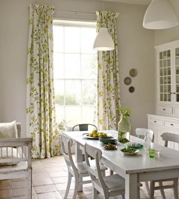 Wisley Fabric by Sanderson Primrose/Cream