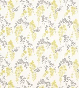 Wisteria Blossom Fabric by Sanderson Linden/Charcoal