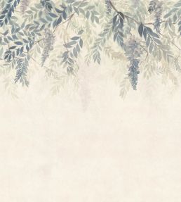 Wisteria Mural by Sandberg Blue