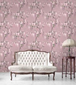 Wisteria Wallpaper by Woodchip & Magnolia Deep Lavender