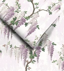 Wisteria Wallpaper by Woodchip & Magnolia Lilac