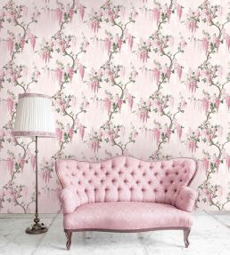Wisteria Wallpaper by Woodchip & Magnolia Pretty Pink
