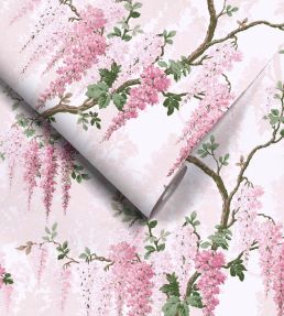 Wisteria Wallpaper by Woodchip & Magnolia Pretty Pink