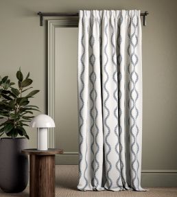 Woburn II Fabric by Clarke & Clarke Midnight
