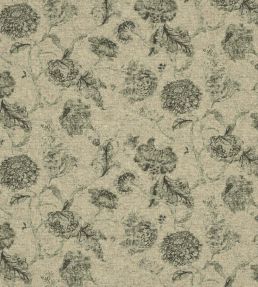 Woburn Fabric by Warwick Charcoal