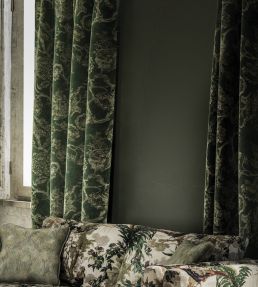 Woburn Fabric by Warwick Indigo