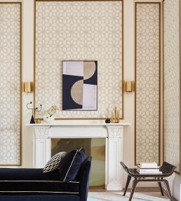 Wolsey Stars Wallpaper by Cole & Son Chalk