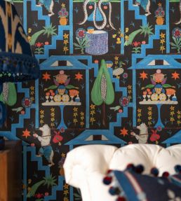 Wonderland Wallpaper by MINDTHEGAP Taupe