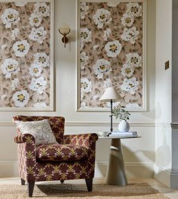 Wood Frog Velvet Fabric by Harlequin Azul / Forest