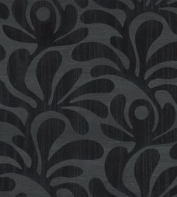 Woodblock Beetle Fern Wallpaper by Moooi Ebony