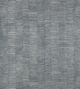 Woodcut Fabric by Mark Alexander Atlantic