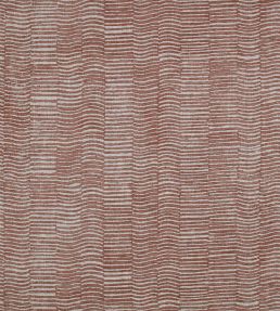 Woodcut Fabric by Mark Alexander Burnt Orange