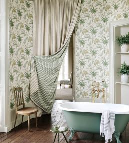 Woodfern Wallpaper by Colefax and Fowler Green