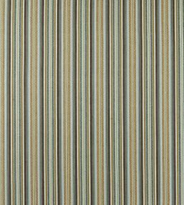 Woodford Stripe Fabric by Morris & Co Teal