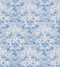 Woodford Fabric by Thibaut Blue