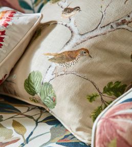 Woodland Chorus Fabric by Sanderson Birch/Multi