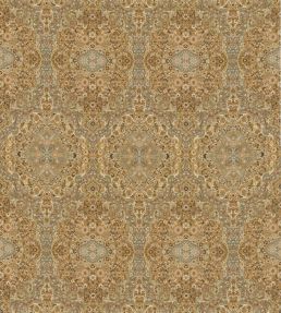 Woodland Paisley Fabric by Mulberry Home Ochre