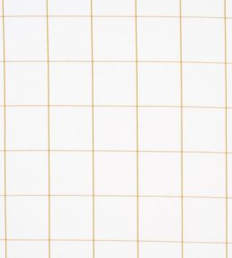 Woodman Check Fabric by Schumacher Straw