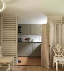 Woodperry Fabric by Schumacher Aqua