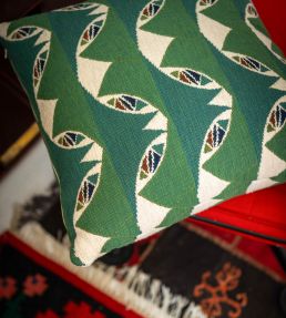 Woods Gate Fabric by MINDTHEGAP Green
