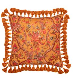Woodstock Pillow 20 x 20" by MINDTHEGAP Orange