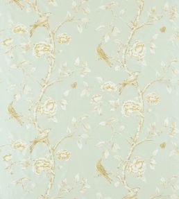 Woodville Silk Fabric by Zoffany Ice Floes