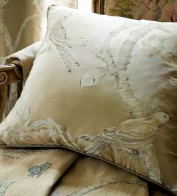 Woodville Silk Fabric by Zoffany Ice Floes