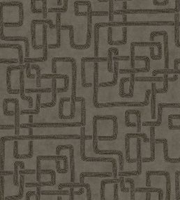 Woven Lines Wallpaper by Eijffinger Brown/Taupe