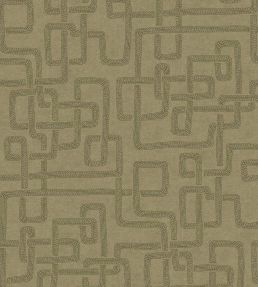 Woven Lines Wallpaper by Eijffinger Green