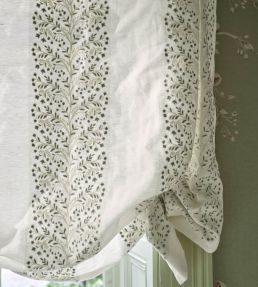 Wren Stripe Fabric by Colefax And Fowler Blue