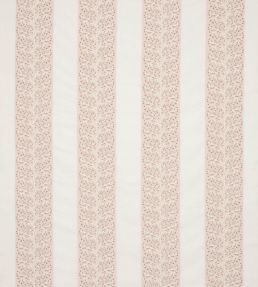 Wren Stripe Fabric by Colefax And Fowler Old Pink