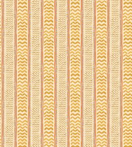 Wriggle Room Wallpaper by GP & J Baker Ochre