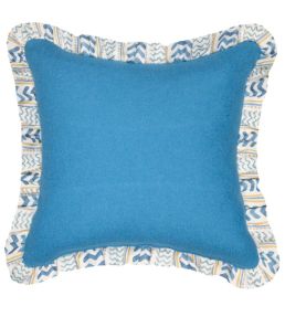 Wriggle Room Cushion 50cm x 50cm by GP & J Baker Blue/Yellow