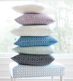 Wynford Fabric by Anna French Turquoise