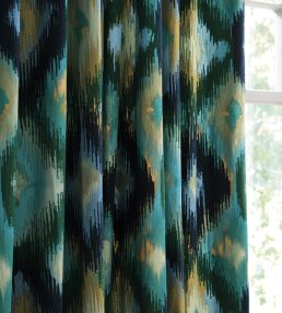 Xanadu Fabric by Osborne & Little Indigo/Emerald