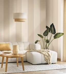 XXL Lines Wallpaper by Caselio Beige