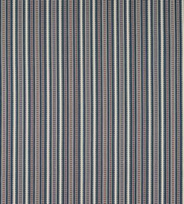 Yarra Stripe Fabric by Jane Churchill Indigo