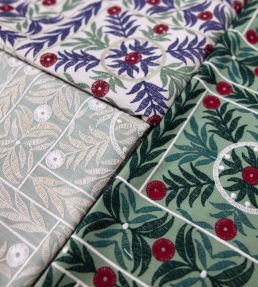 Yasmin Fabric by Warwick Cornsilk