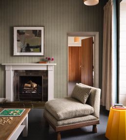 York Stripe Wallpaper by Fermoie Seaweed