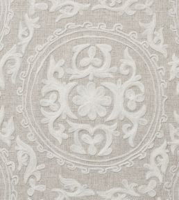 Yurt Fabric by Andrew Martin Ivory