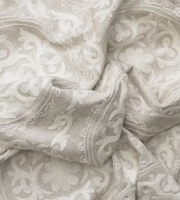 Yurt Fabric by Andrew Martin Ivory