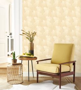 Yuto Wallpaper by Casadeco Beige Sable