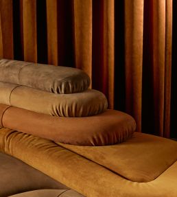 Z Suede Fabric by Zinc Cerulean