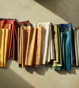 Z Suede Fabric by Zinc Cerulean