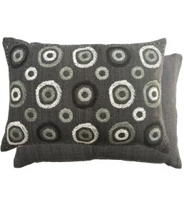 Zafora Cushion 60 x 40cm by William Yeoward Noir