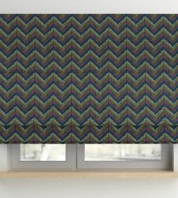 Zahara Fabric by Arley House Blue Grass