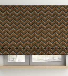 Zahara Fabric by Arley House Umber