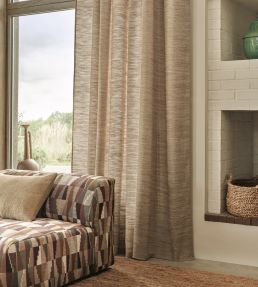 Zamari Fabric by Romo Maple