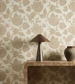 Zamora Wallpaper by Harlequin Parchment